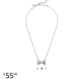 Kate Spade Sparkling Bow Necklace